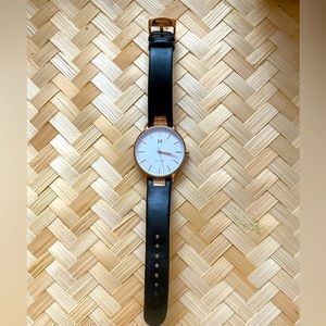 MVMT Woman’s Watch with Fossil Diamond Band